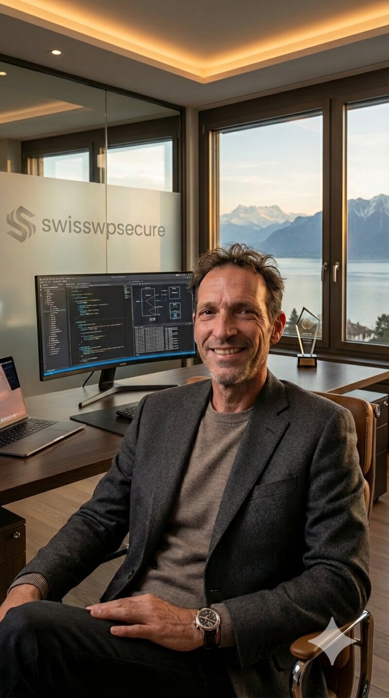 Nicolas Gfeller, founder of Swiss WP Secure